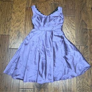 Eshakti womens Scalloped Neckline Dress